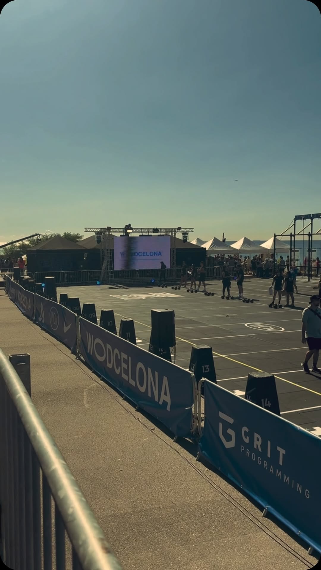 Du 13 au 15 septembre a lieu WODCELONA, la compétition internationale de Cros...