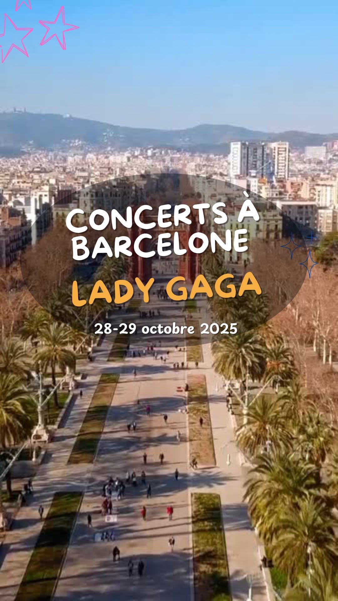 LADY GAGA débarque à Barcelone ! 🎶