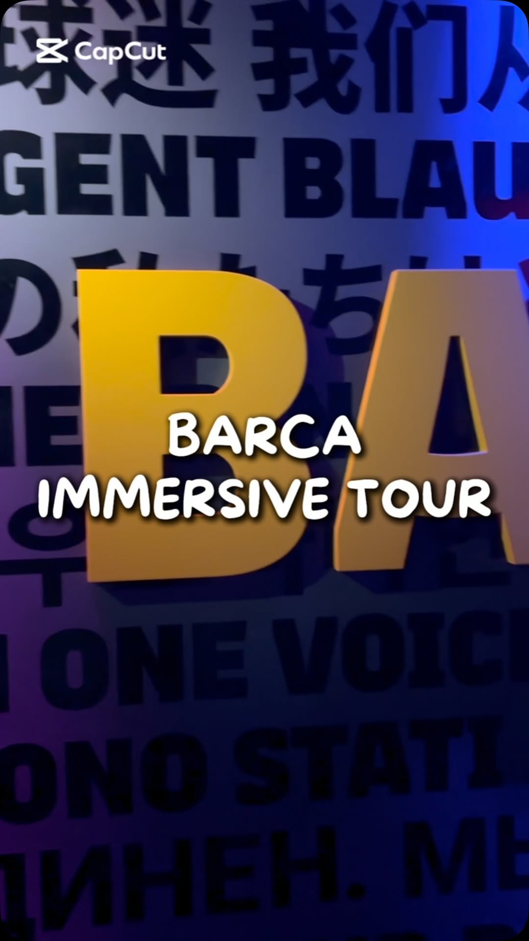 Aujourd’hui, je te parle du Barça Immersive Tour, le nouveau musée 100% inter...