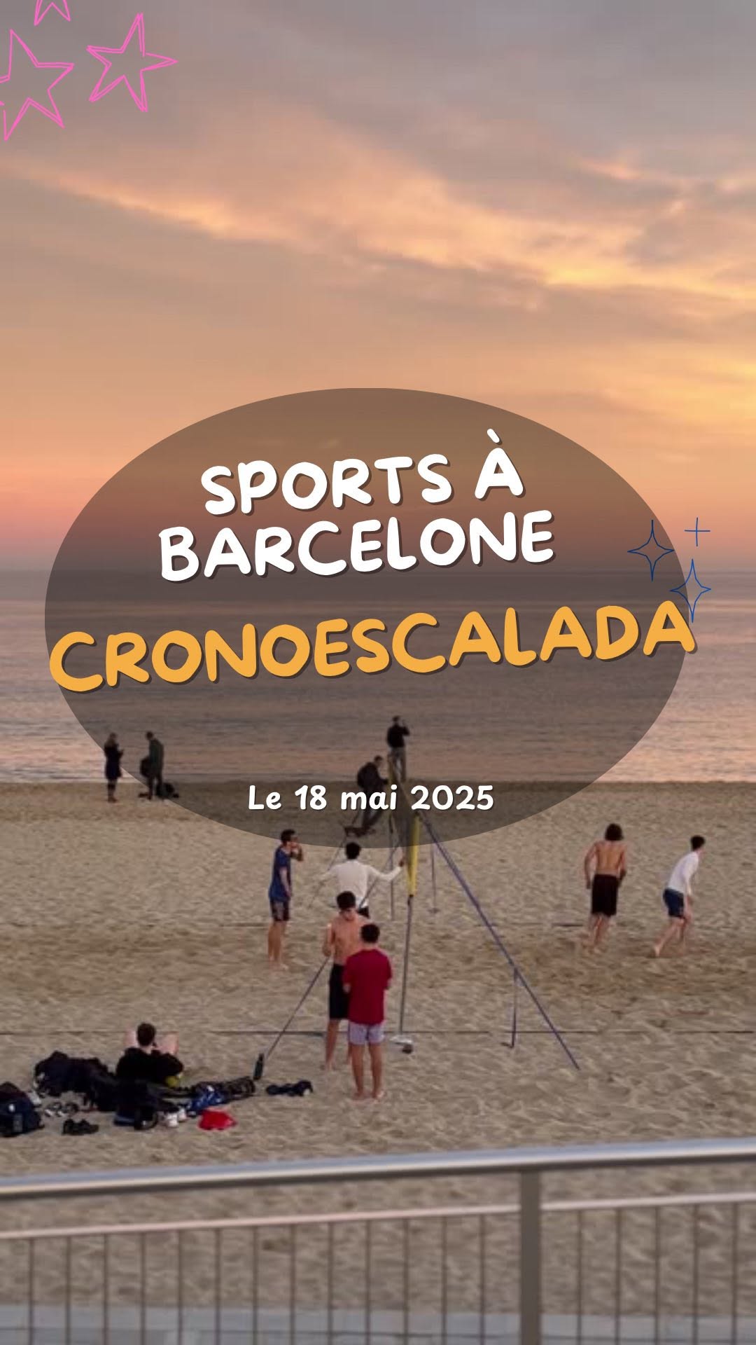 Prêt(e) à relever le défi de la Cronoescalada à Barcelone le 18 mai ? 🏃♂️🚇
