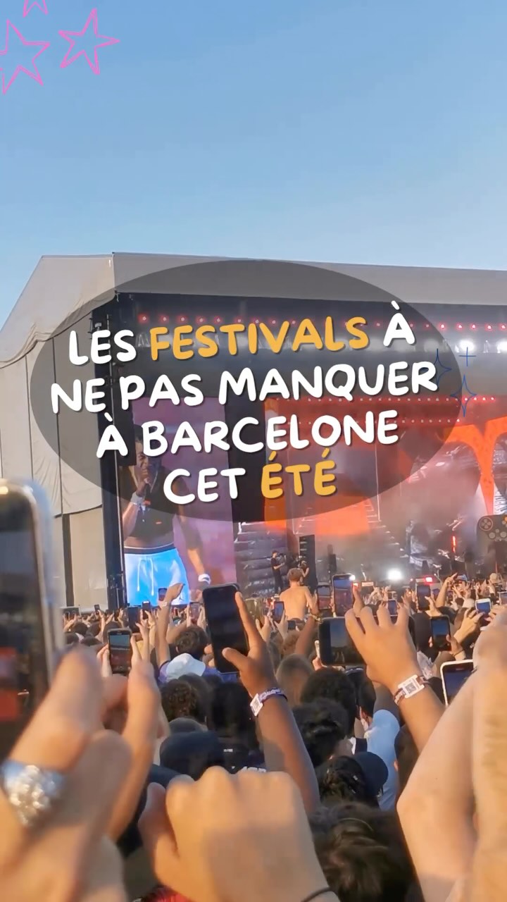 TOP DES FESTIVALS À BARCELONE CET ÉTÉ 🔥