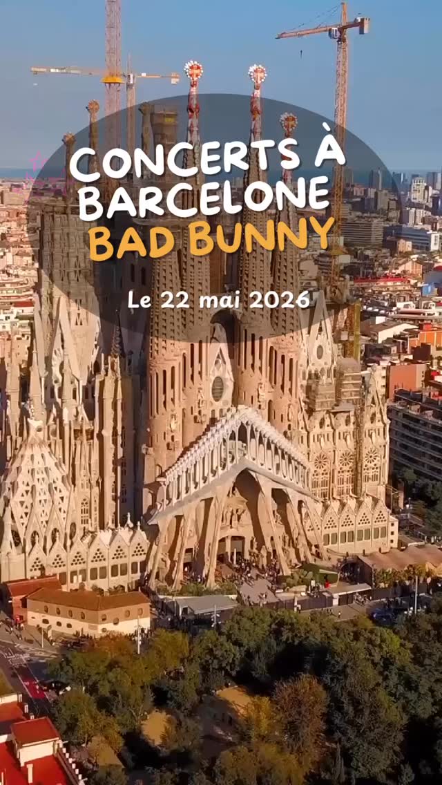 BAD BUNNY débarque à Barcelone ! 🐰🌴