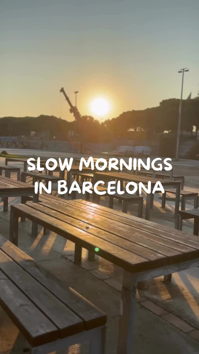 Ces matins au lever du soleil 😊