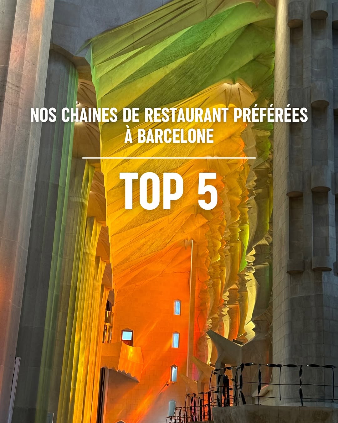 Bien qu'on adore découvrir de nouvelles adresses, il y a certaines chaînes de restaurants qui donnen