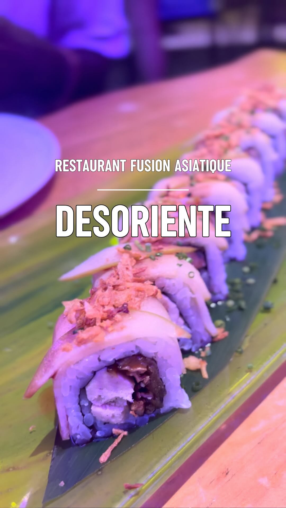 Restaurant aux saveurs nouvelles