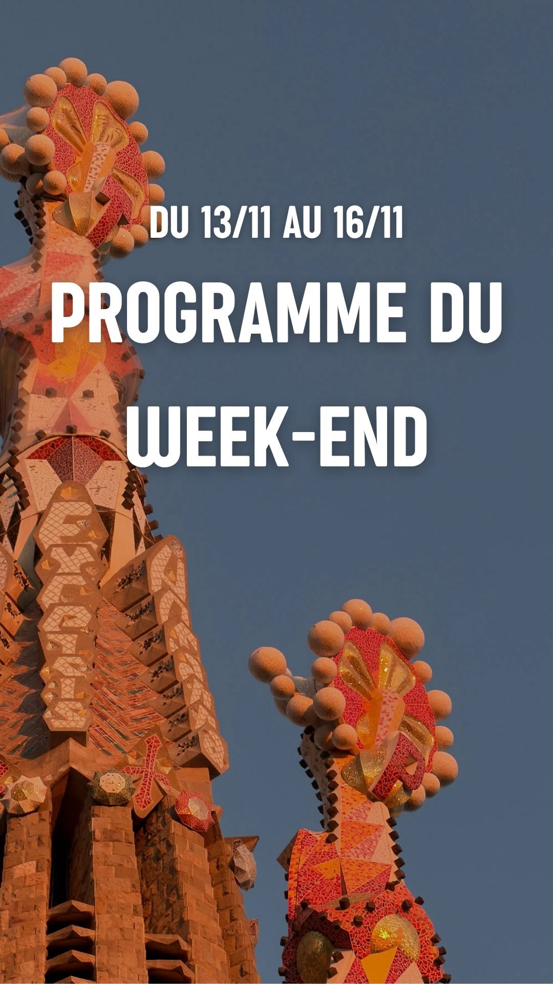 Voici 5 plans parfaits pour se régaler du 13 au 16 novembre