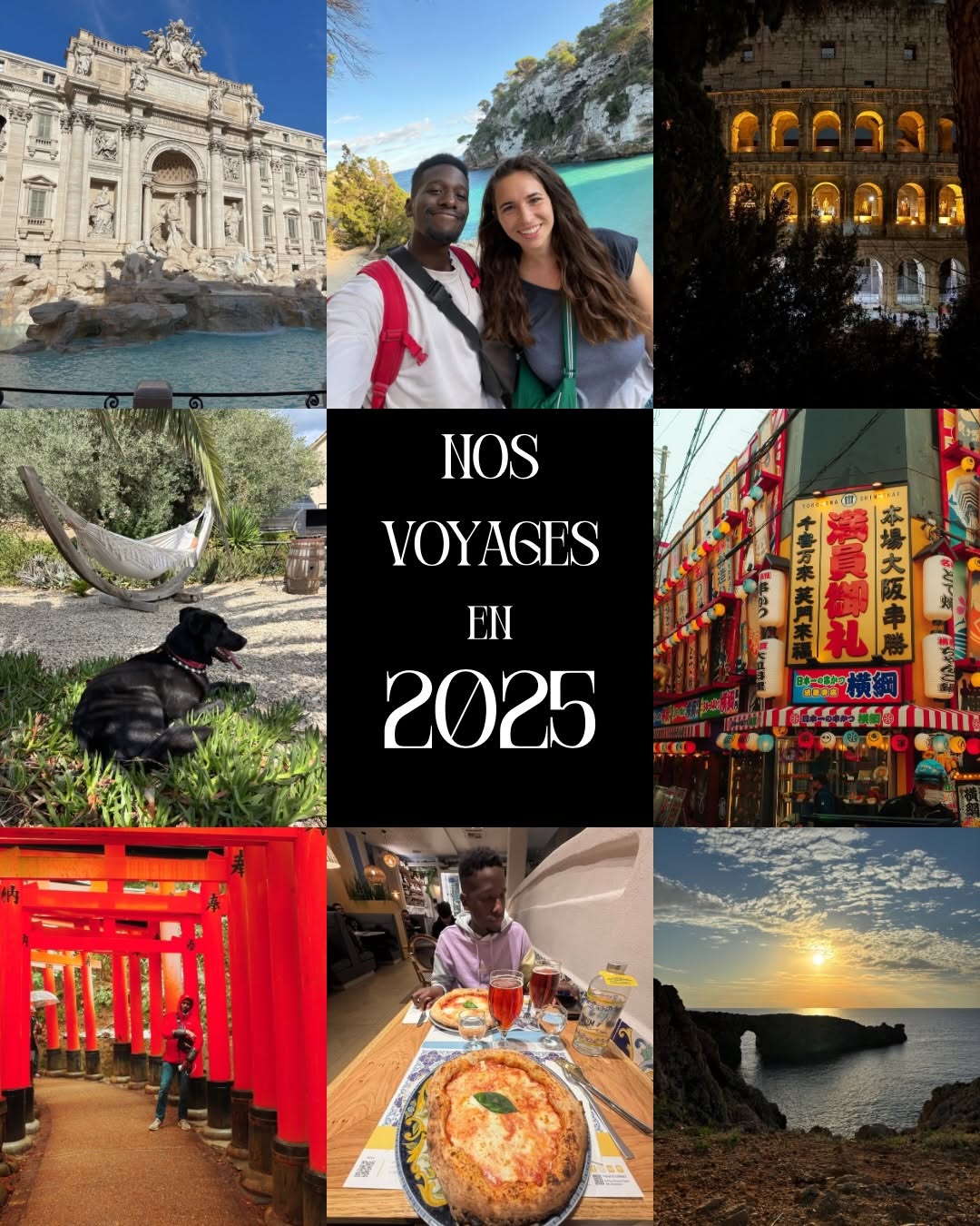 2025, c'était encore une année à voyager ensemble et à vivre plein de beaux moments!