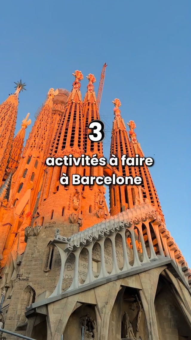 3 activités cool à faire à Barcelone