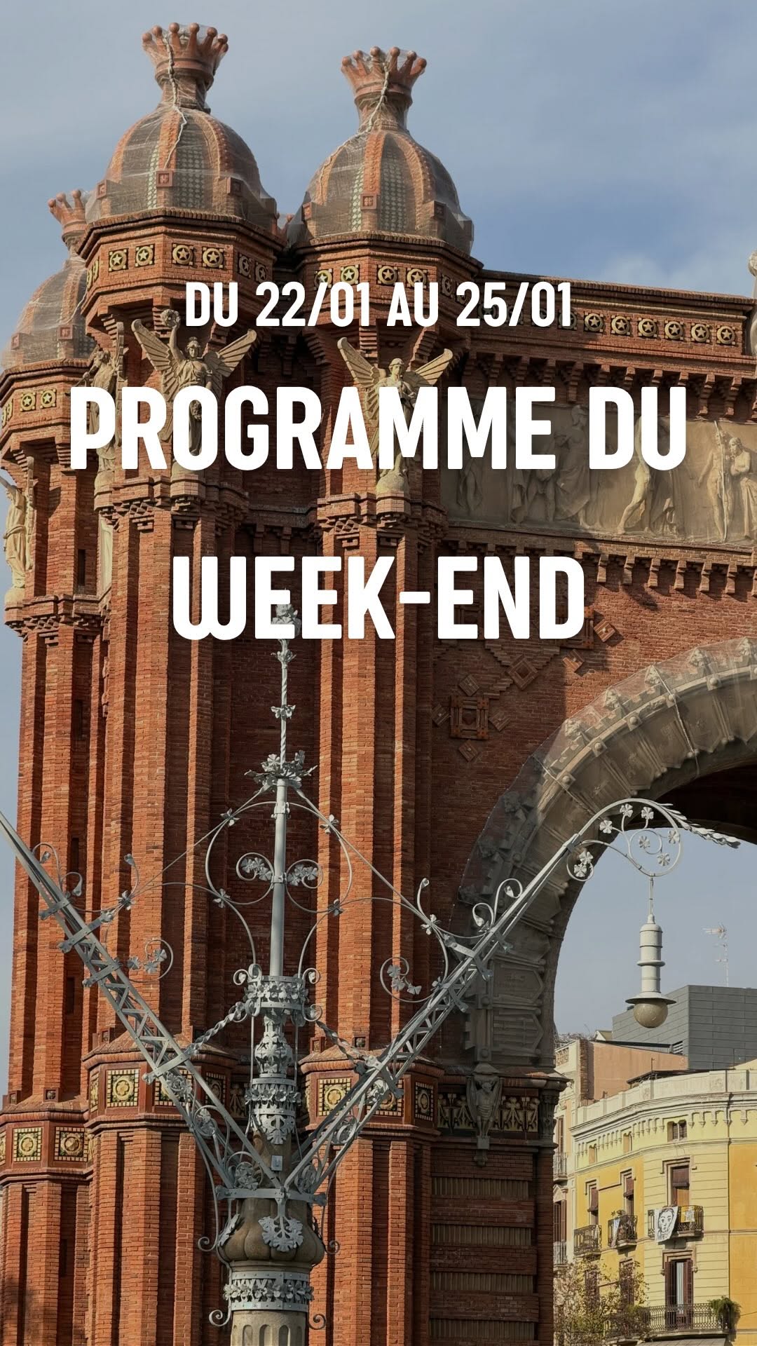 Voici 5 plans parfaits pour la semaine du 22 au 25 janvier