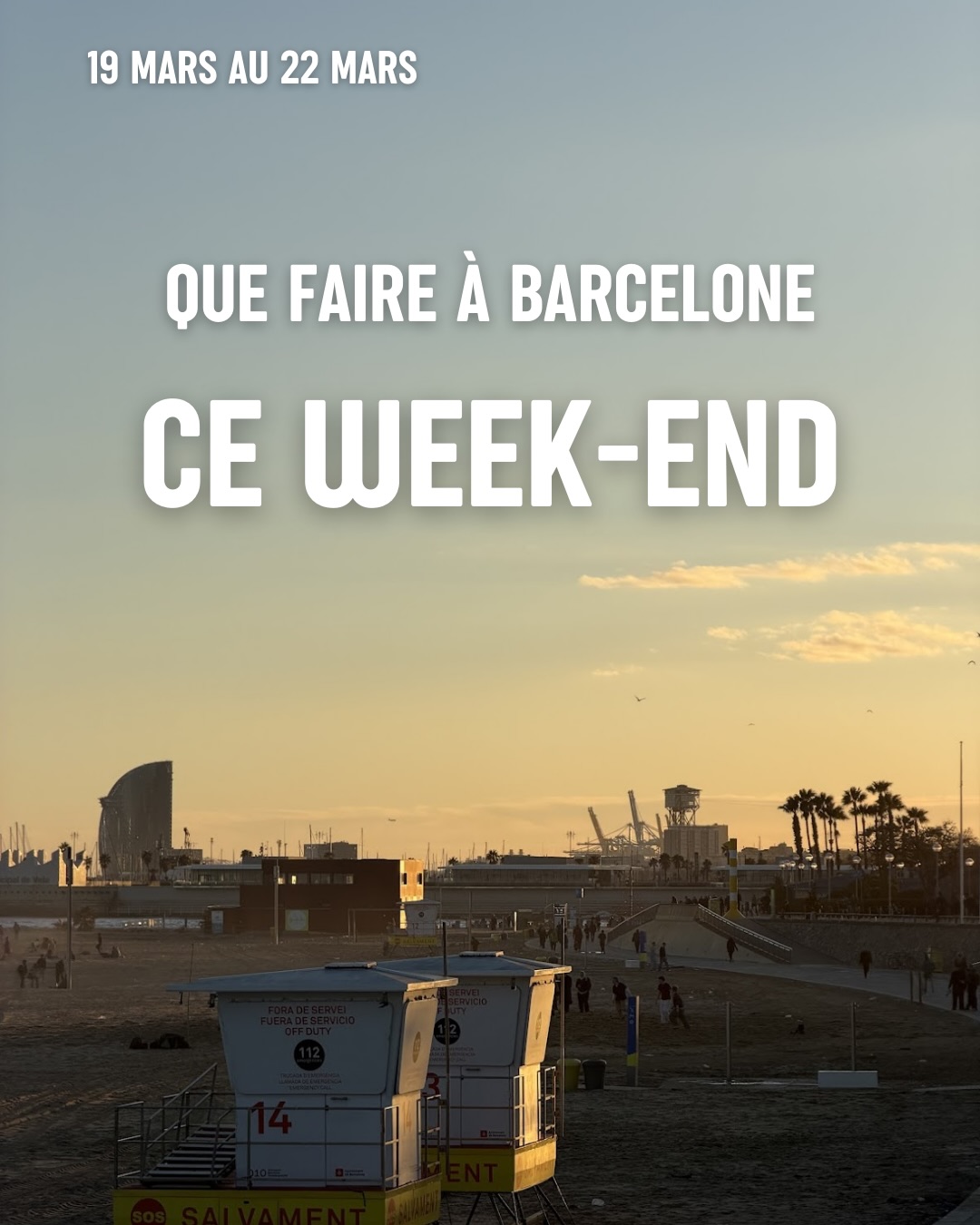 Que faire à Barcelone ce weekend
