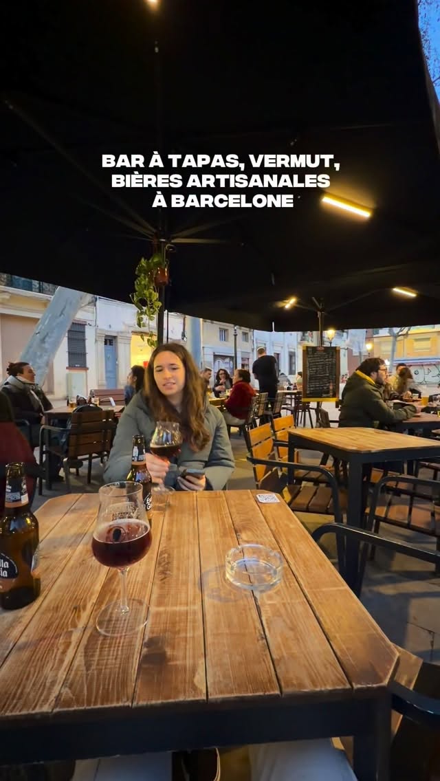 La Rovira – bières artisanales, vermut & tapas à Gràcia