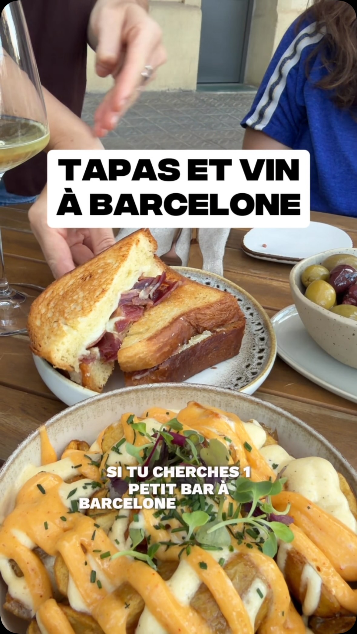 Cuadro : tapas, vins et menu du jour à Poblenou